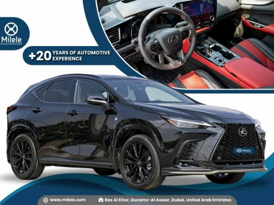 LEXUS NX 350 F SPORT 2.4L PETROL AT MY2022