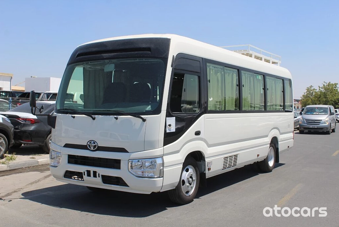 LHD - TOYOTA COASTER 4.2L DIESEL 23 SEATER HIGH ROOF MANUAL