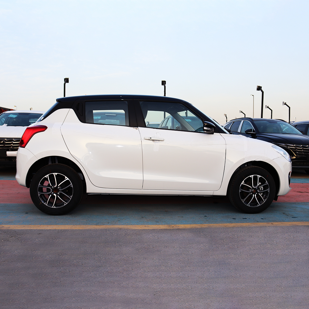 Suzuki Swift 1.2Ltr. A T Mid Option 2023 Model Year White Color Atocars