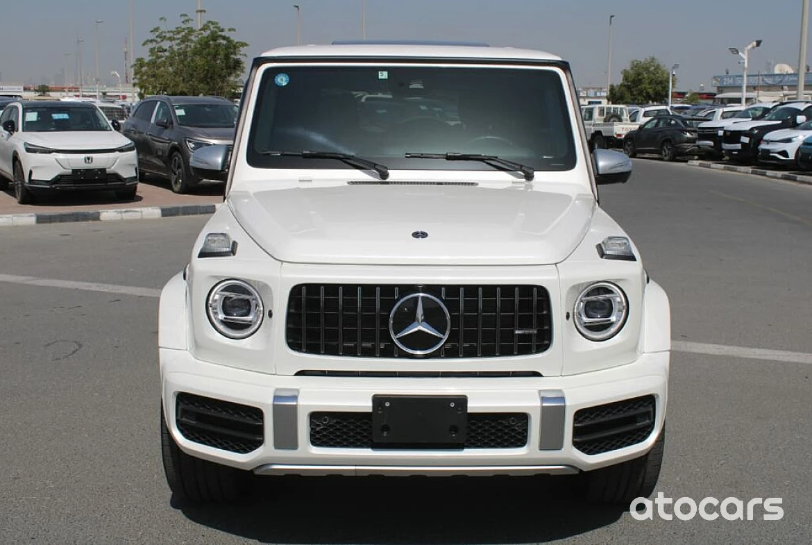Mercedes-Benz G63 AMG 2021Model Year White Color