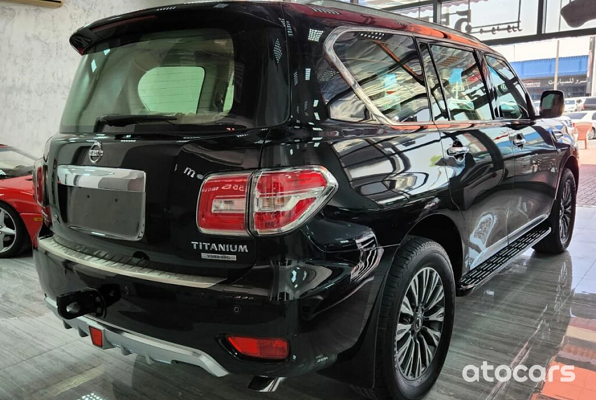 Nissan Patrol Titanium V8 4WD Black 2018