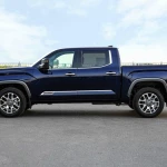 2022 Toyota Tundra 3.5L Twin Turbo 1794 Edition A/T Blue Exterior Brown Interior