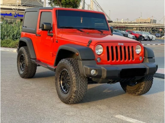 Jeep Wranger Sport **2015** Model Year Red Color / GCC Specs