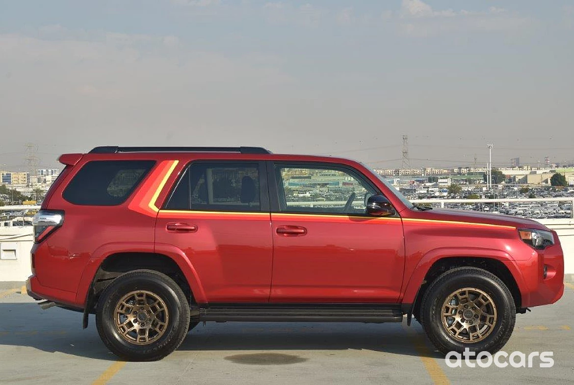 TOYOTA 4RUNNER - 40TH ANNIVERSARY SPECIAL EDITION V6 4.0L 4WD 7 SEAT 2023 MODEL YEAR RED