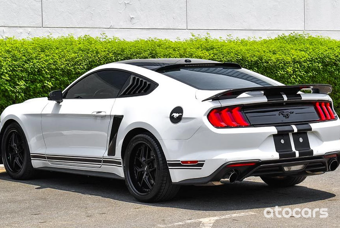 FORD MUSTANG ECOBOOST V4 2020 Model Year White color