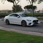 Mercedes-Benz CLA AMG 45s V4 2022 Model Year White Color
