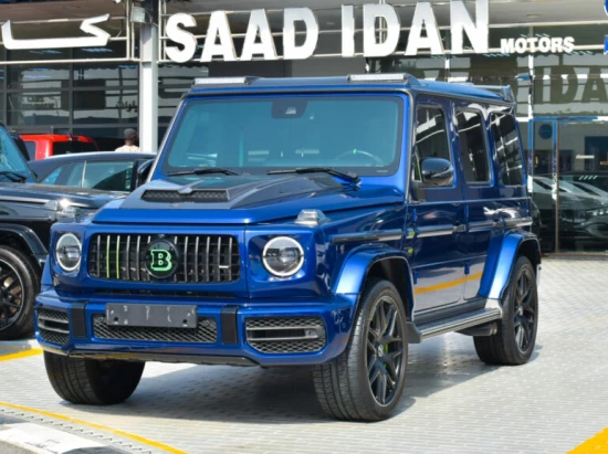MERCEDES BENZ G700 BRABUS 2021 MODEL YEAR BLUE COLOR