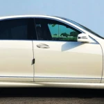 Mercedes-Benz S 350 2012-V6-Full Option white color