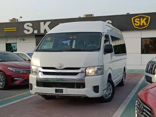 TOYOTA HIACE HIGH ROOF MT 2.7L V4 PETROL 15 STEATS WHITE 2015