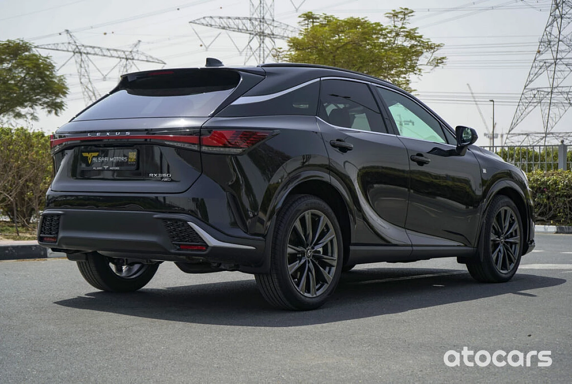 LUXES RX350 F_SPORT 2023 MODEL YEAR BLACK COLOR