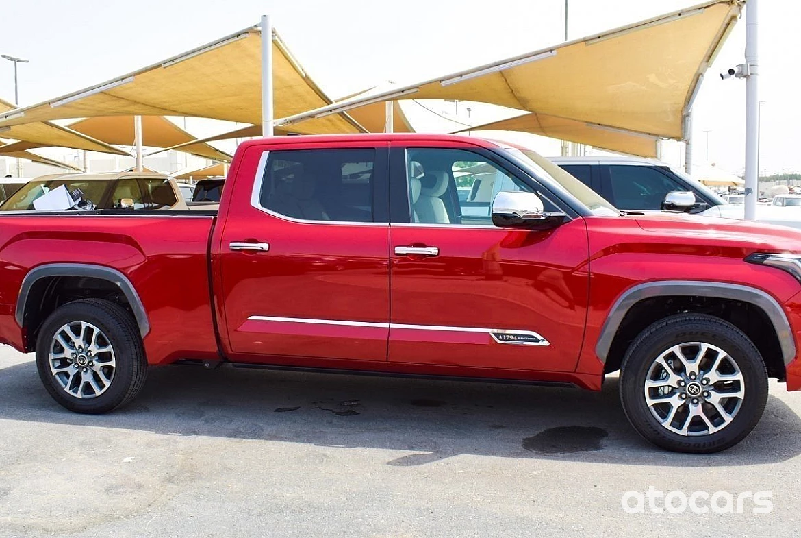 Toyota Tundra 1794 Edition V6 4WD 2022 Model Year Red Color