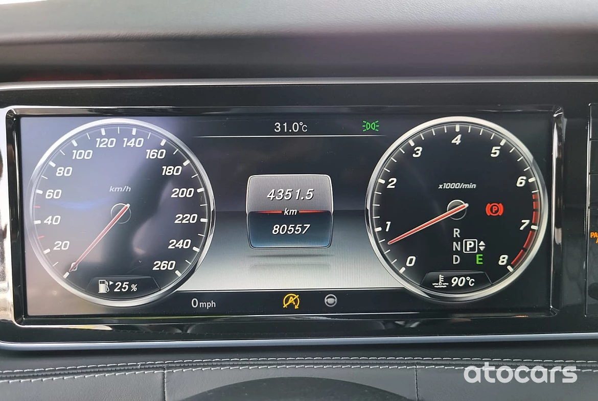 Mercedes-Benz S550 46L twin turbo v8 petrol 2016 used 80,000km