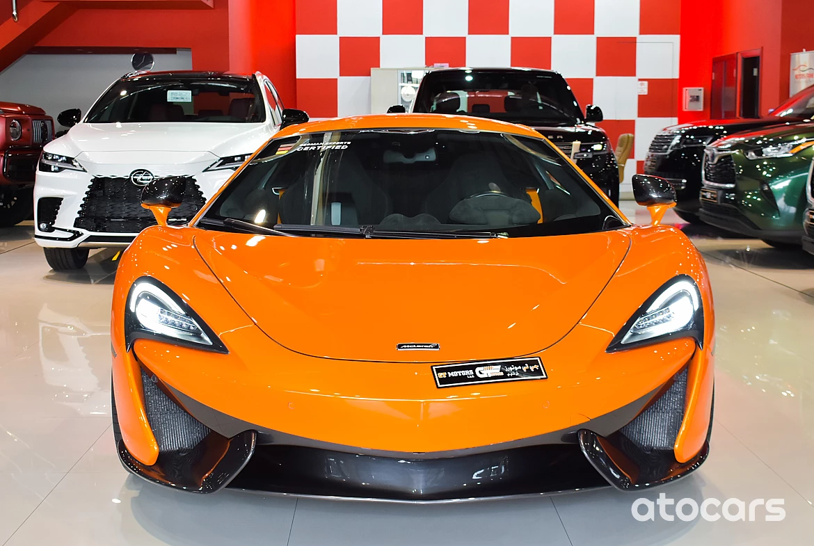 McLaren 570S V8 2022 Orange Color