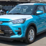 Toyota Raize 1.0l v3 2023 blue color