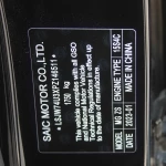 MG ZS 1.5L PETROL FWD 5DOORS 2023 BLACK INSIDE BLACK