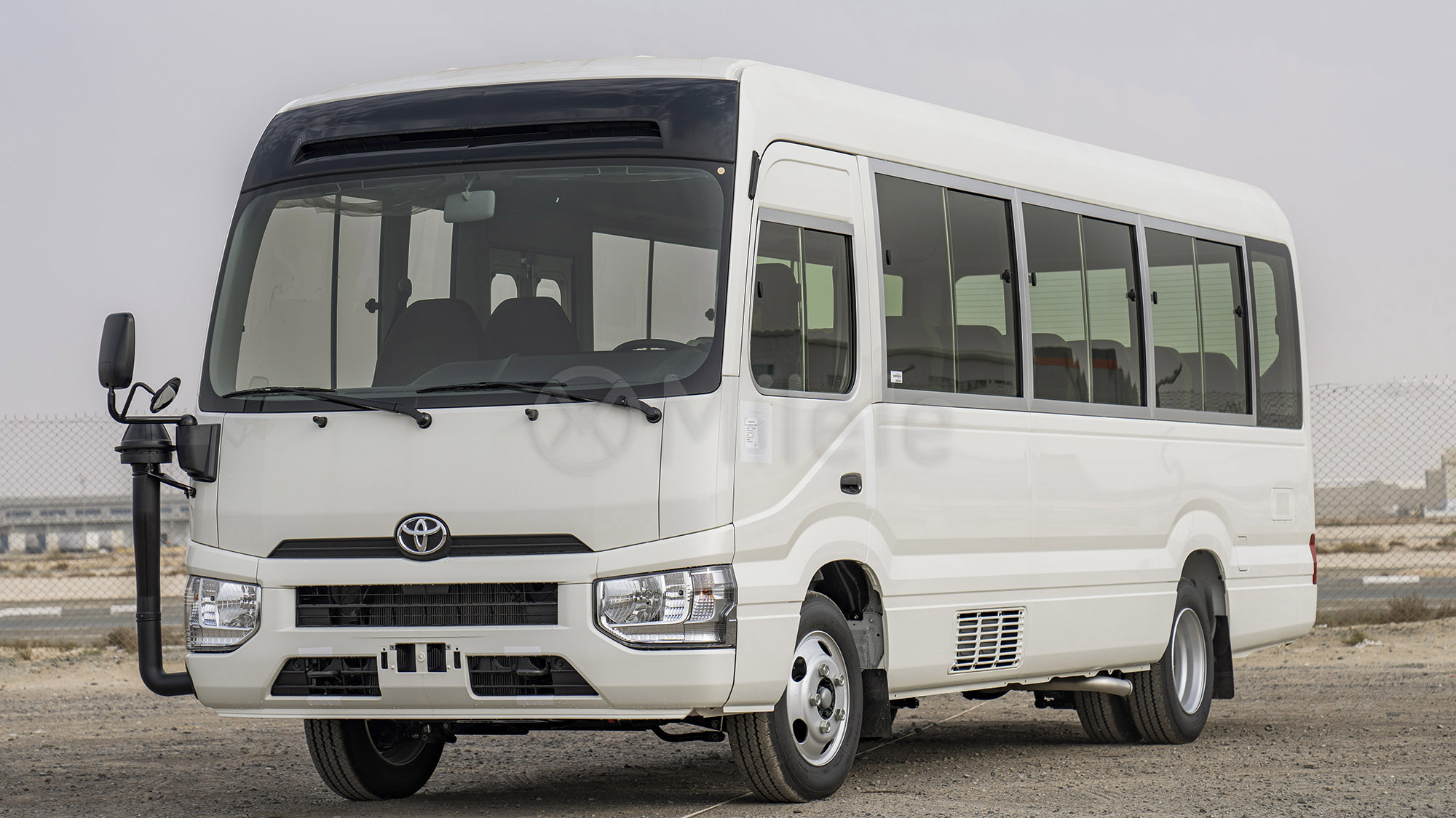 2024 TOYOTA COASTER 2.7P MT 30SEATER WHITE Atocars