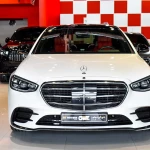 Mercedes-Benz S Class S500 White Color 2022 Model Year 