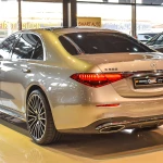Mercedes-Benz S Class S500 2022 Model Year Gold Color