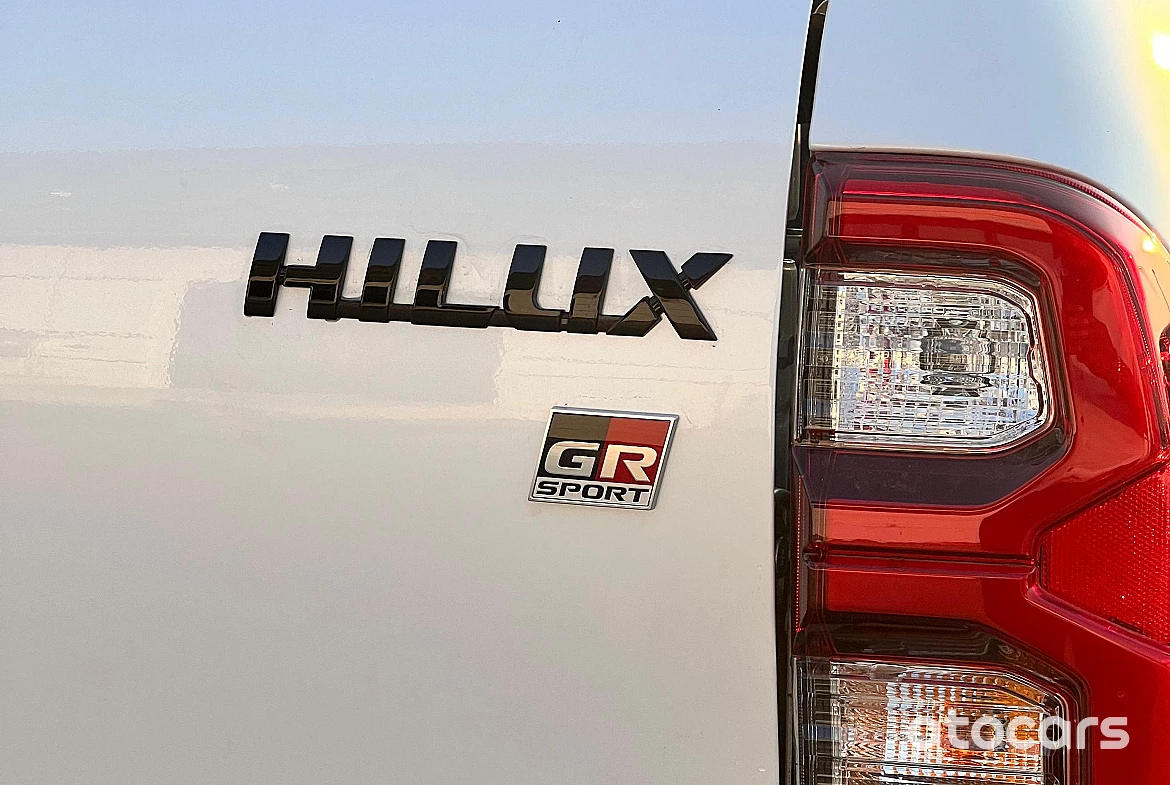 Toyota Hilux GR Sport V6 4.0L 2024 Model Year White Color