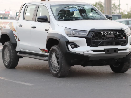 Toyota Hilux 4.0 GR A/T 2024 Model Year White Color