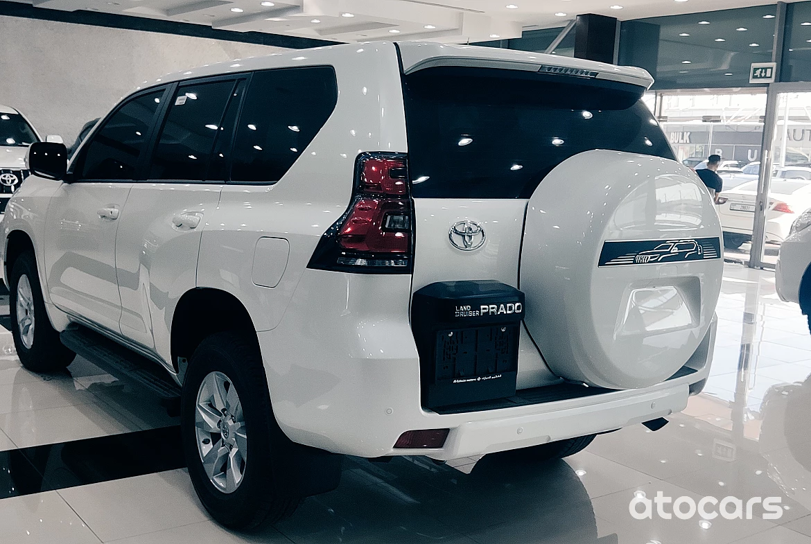 Toyota Prado EXR 4.0L Petrol 2023 Model Year White Color