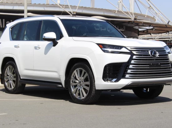 Lexus LX 600 VIP 2023 Model Year Black Interior Brand New Under Warranty and Contract Service