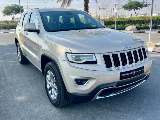 Jeep Cherokee Limited V6 4WD 2015 Model Year Gold Color