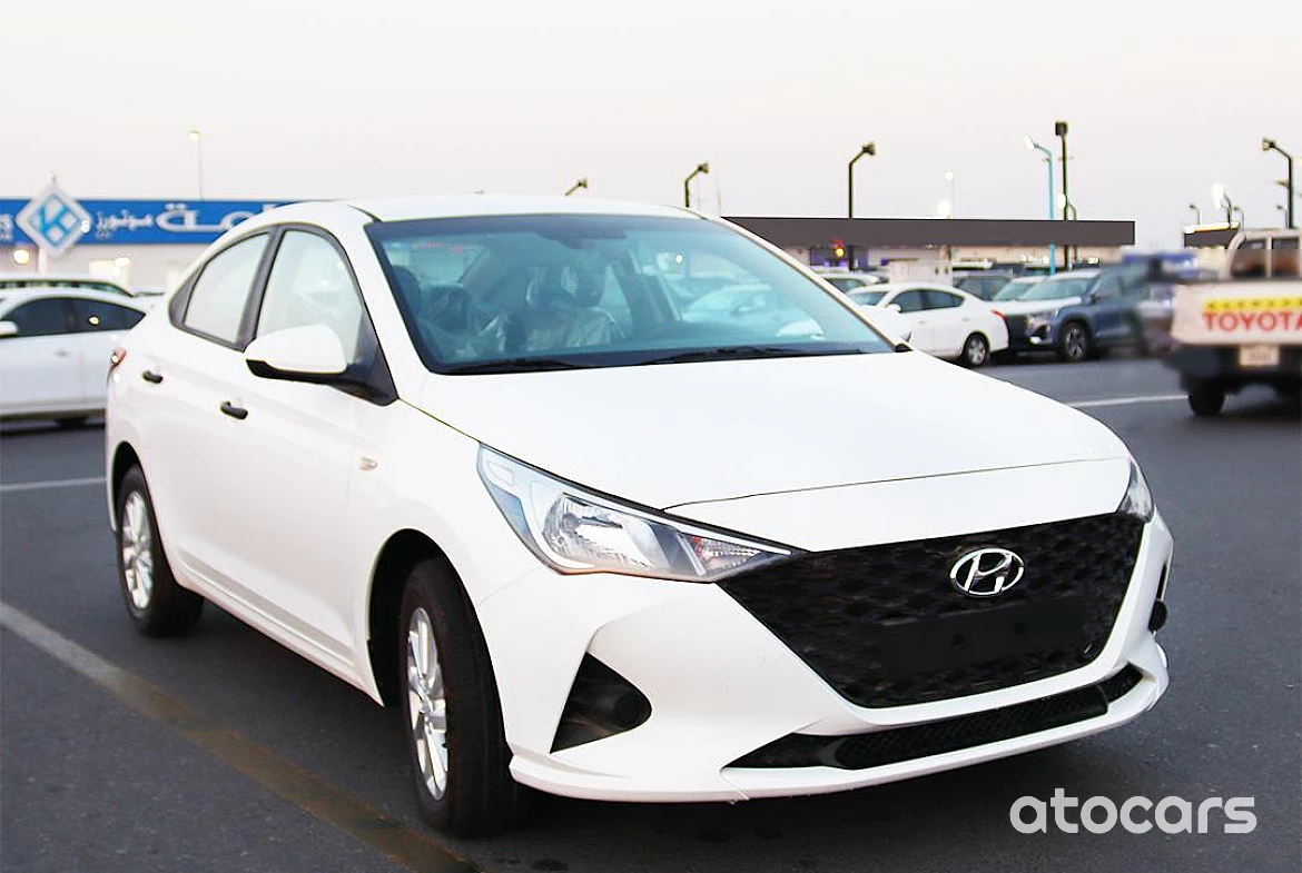 Hyundai Accent Petrol 1.6L 2023 Model Year White Color