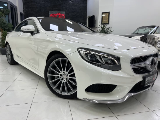 Mercedes-Benz S Class Coupe 500 V8 Full Option 2016 Model Year White Color 