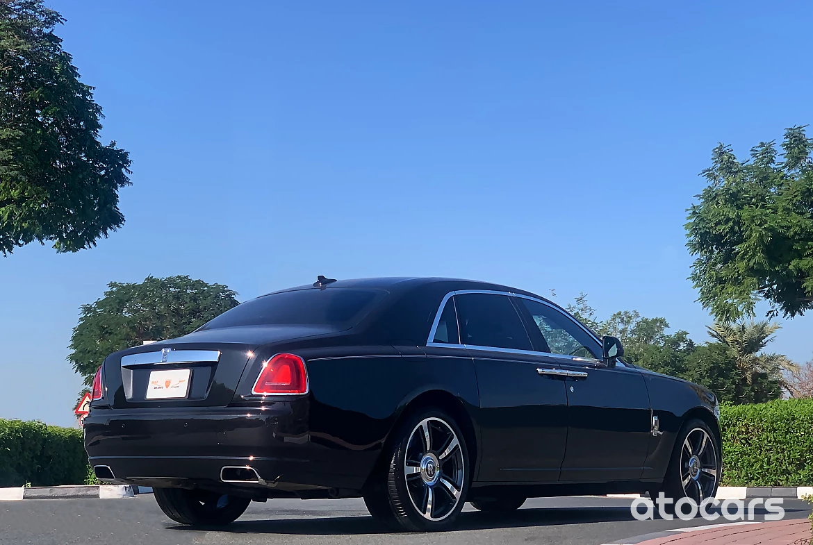Rolls-Royce Ghost 2014 Model Year Black Color