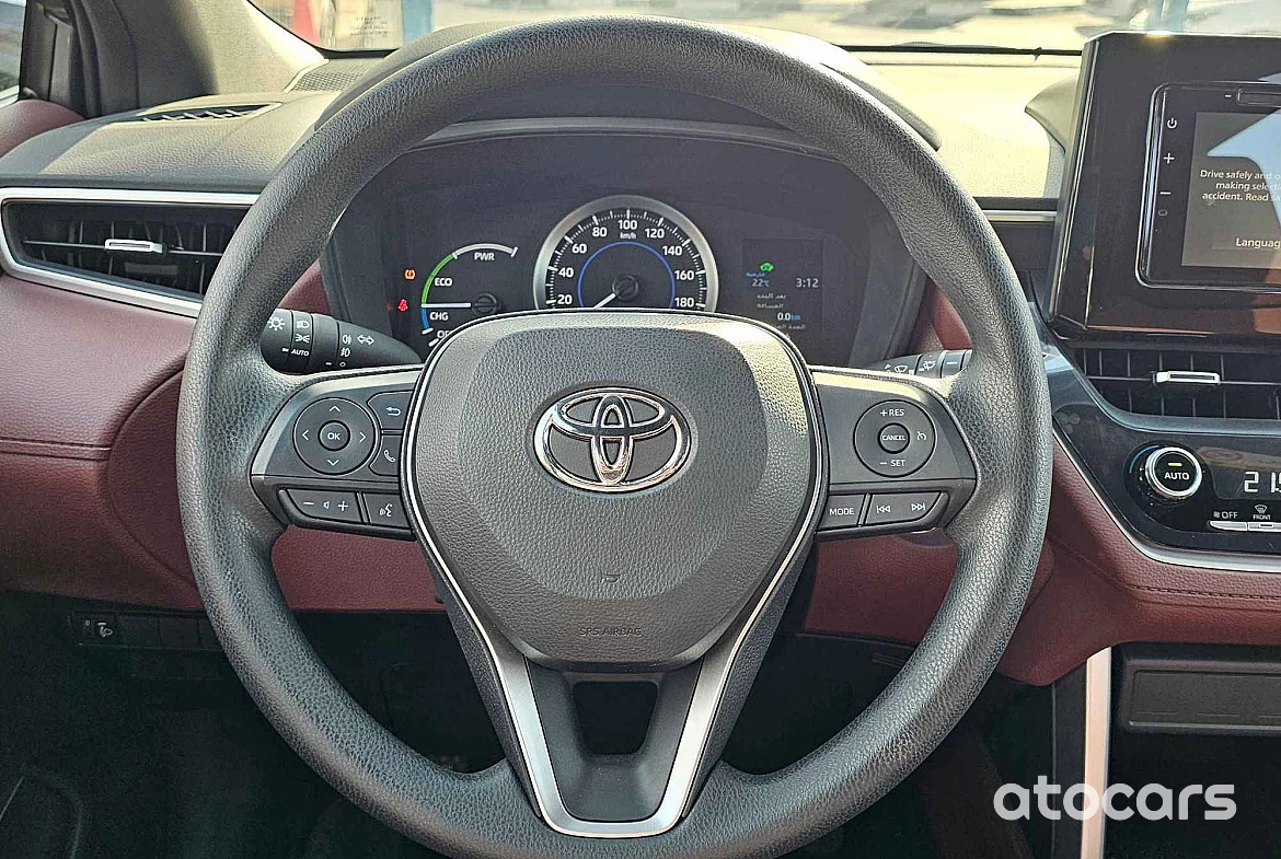 Toyota Corolla Cross Hybrid A/T 1.8L V4 2023 Model Year Gray Color