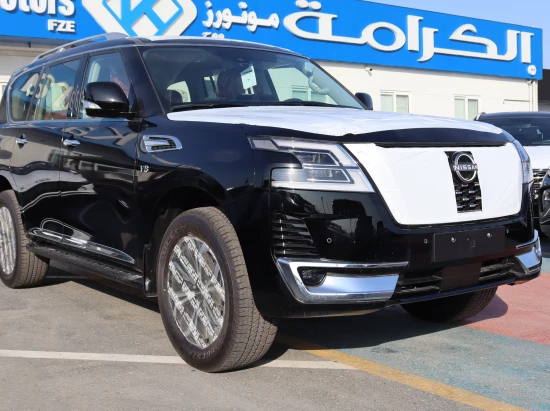 Nissan Patrol Titanium (VVEL DIG) 2024 Model Year 5.6Ltr Petrol Black Color