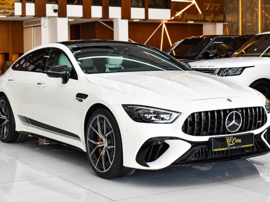MERCEDES BENZ GT 63 S 2023 MODEL YEAR WHITE COLOR EXPORT PRICE