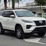 TOYOTA FORTUNER EX.R 2.7L PETROL 4WD 2021 MODEL YEAR WHITE