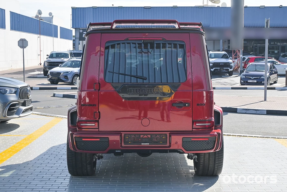 MERCEDES-BENZ G800 BRABUS 2023 MODEL YEAR RED COLOR