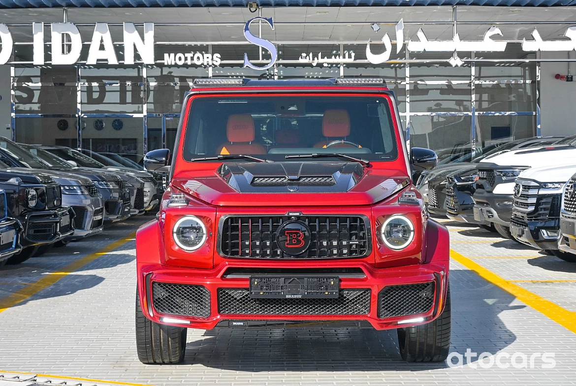 MERCEDES-BENZ G800 BRABUS 2023 MODEL YEAR RED COLOR