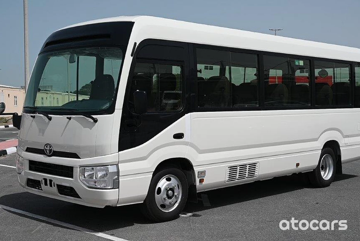 TOYOTA COASTER HIGH ROOF 2024 MODEL YEAR 4.2L DIESEL 23-SEATER MANUAL