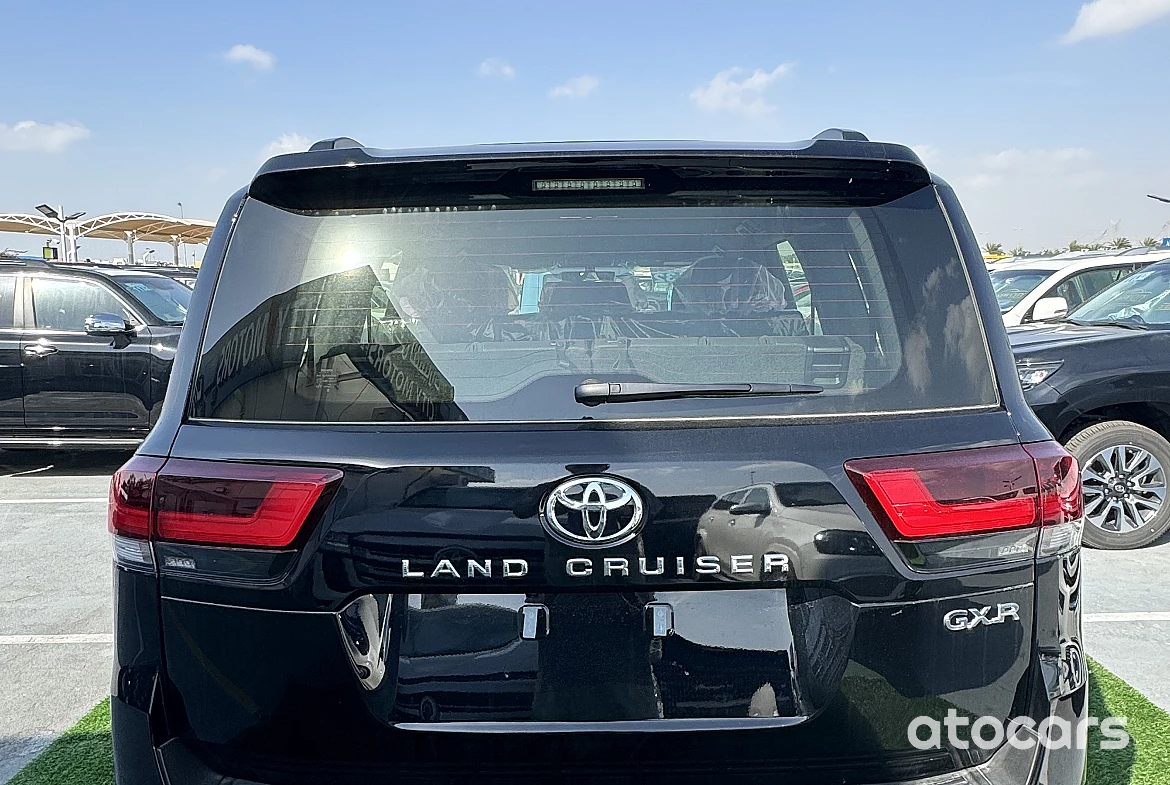 Toyota Land Cruiser GXR 4.0 V6 2023 Model Year Black Color