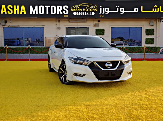 Nissan Maxima 2018 Model Year White Color