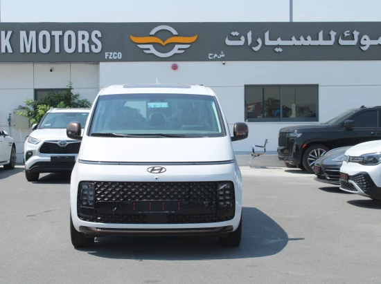 Hyundai Staria 3.5L Royal 9 Seater 2024 Model Year White Color Available