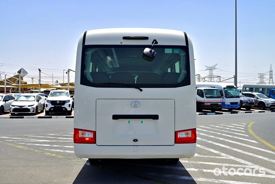 2024 MODEL TOYOTA COASTER HIGH ROOF 4.0L DIESEL 22 SEATER MANUAL TRANSMISSION- EURO 4 