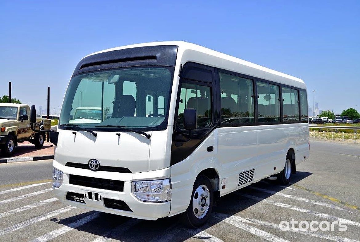 2024 MODEL TOYOTA COASTER HIGH ROOF 4.0L DIESEL 22 SEATER MANUAL TRANSMISSION- EURO 4 