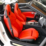 2021 BMW Z4 M 40 M-Package GCC Under Warranty and Service White Exterior Red Interior