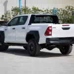 2024 Toyota Hilux 4.0 GR-Sport Automatic - White Pearl inside Black