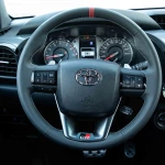 2024 Toyota Hilux 4.0 GR-Sport Automatic - White Pearl inside Black