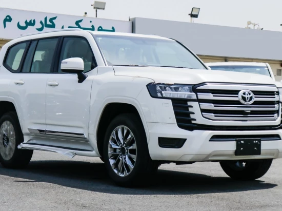 Toyota Land Cruiser 2024 LC300 Petrol White Color