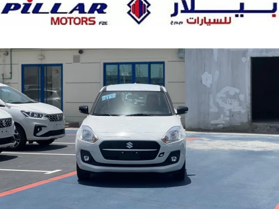 Suzuki Swift 1.2L Petrol Fwd 2024 White with Black Roof With Screen & Camera