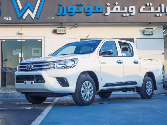 Toyota Hilux 2024 Model Year 2.0L Double Cab 4x2 White Color