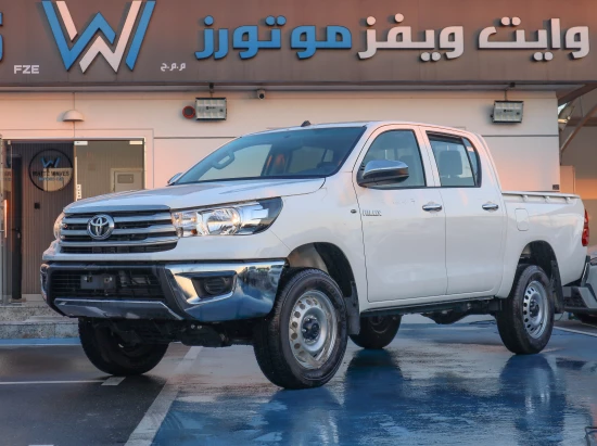 Toyota Hilux 2.4L Diesel 2024 Model Year White Color