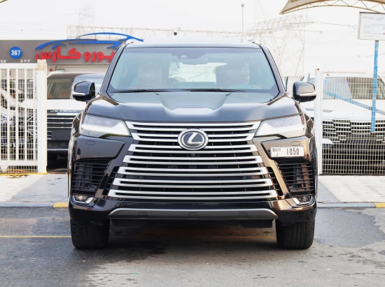LEXUS LX600 VIP 3.5L V6 2022 MODEL YEAR BLACK COLOR EXTERIOR